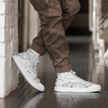 Men’s Brain in a Vat High Top Shoes