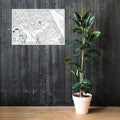 Alien Invasion Framed Print