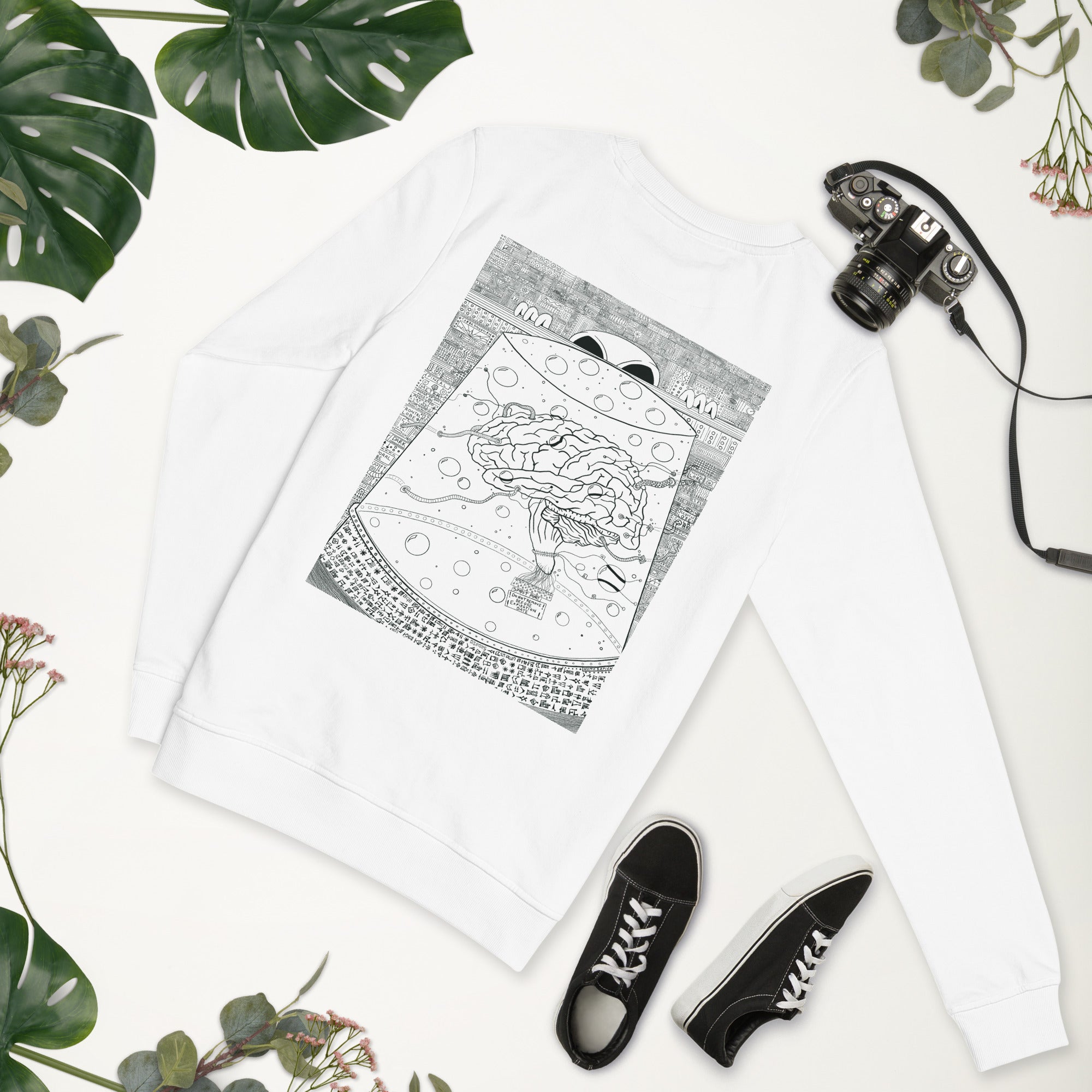 Women’s Brain In A Vat Sweatshirt