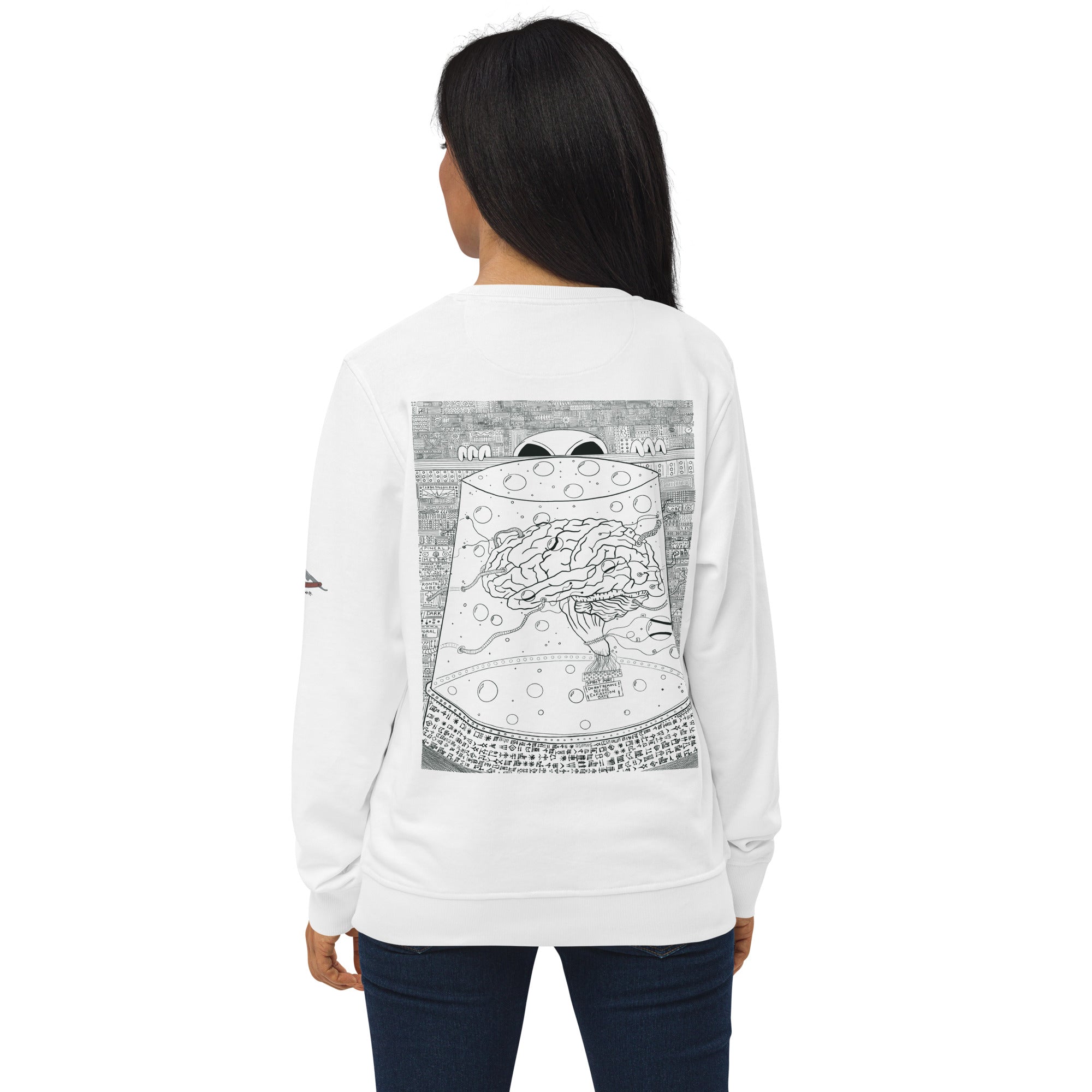 Women’s Brain In A Vat Sweatshirt