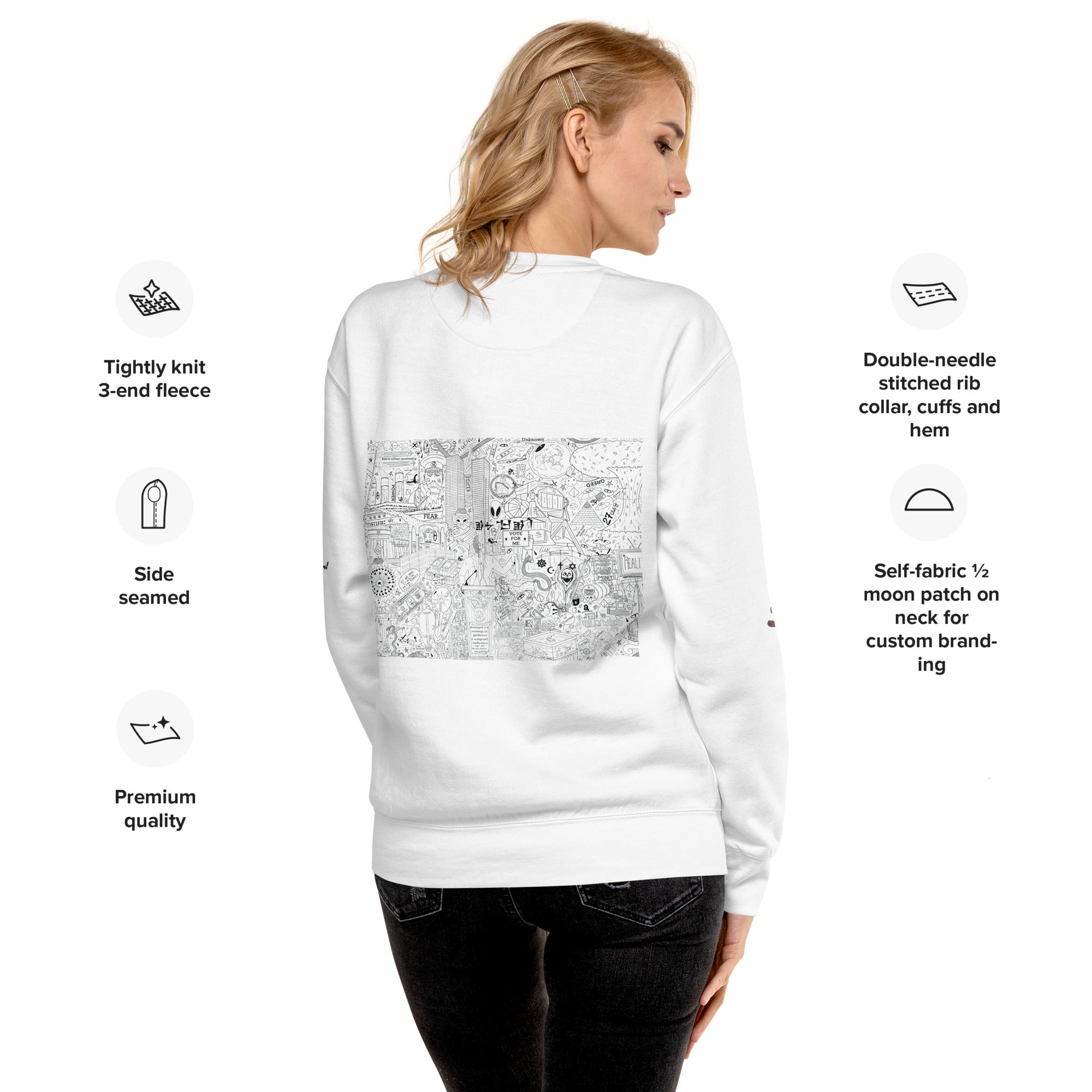 Women’s Tin Foil Hat Sweatshirt