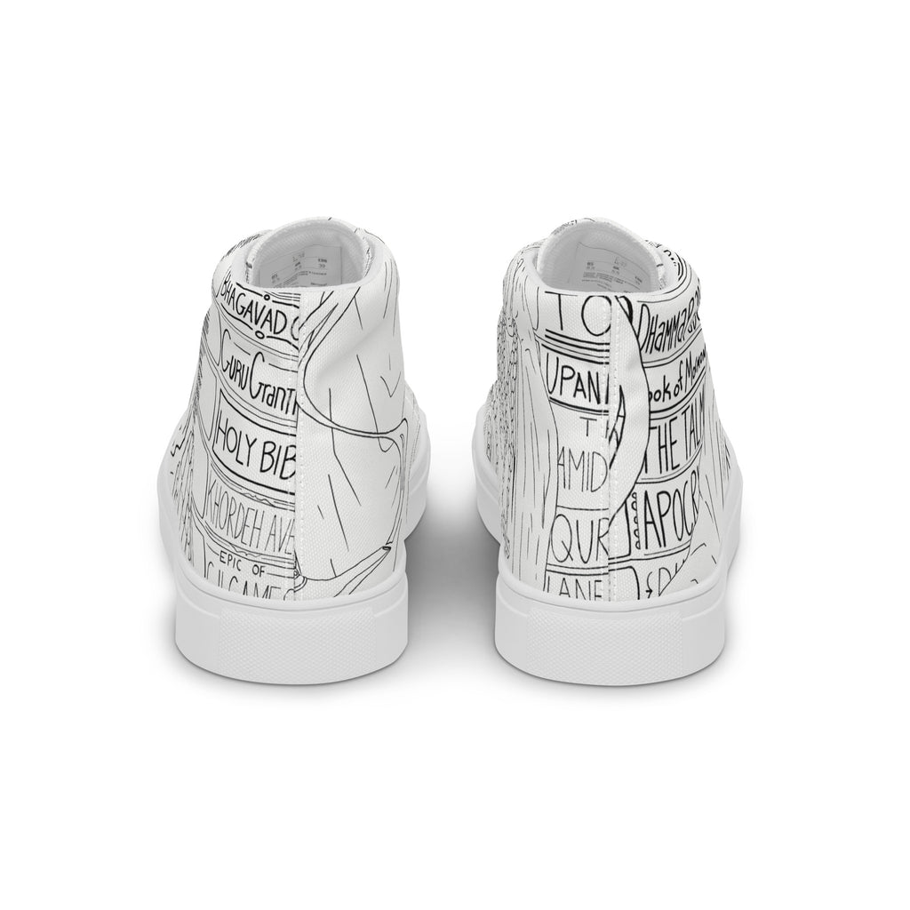 Men’s Anti-theism High Top Shoes