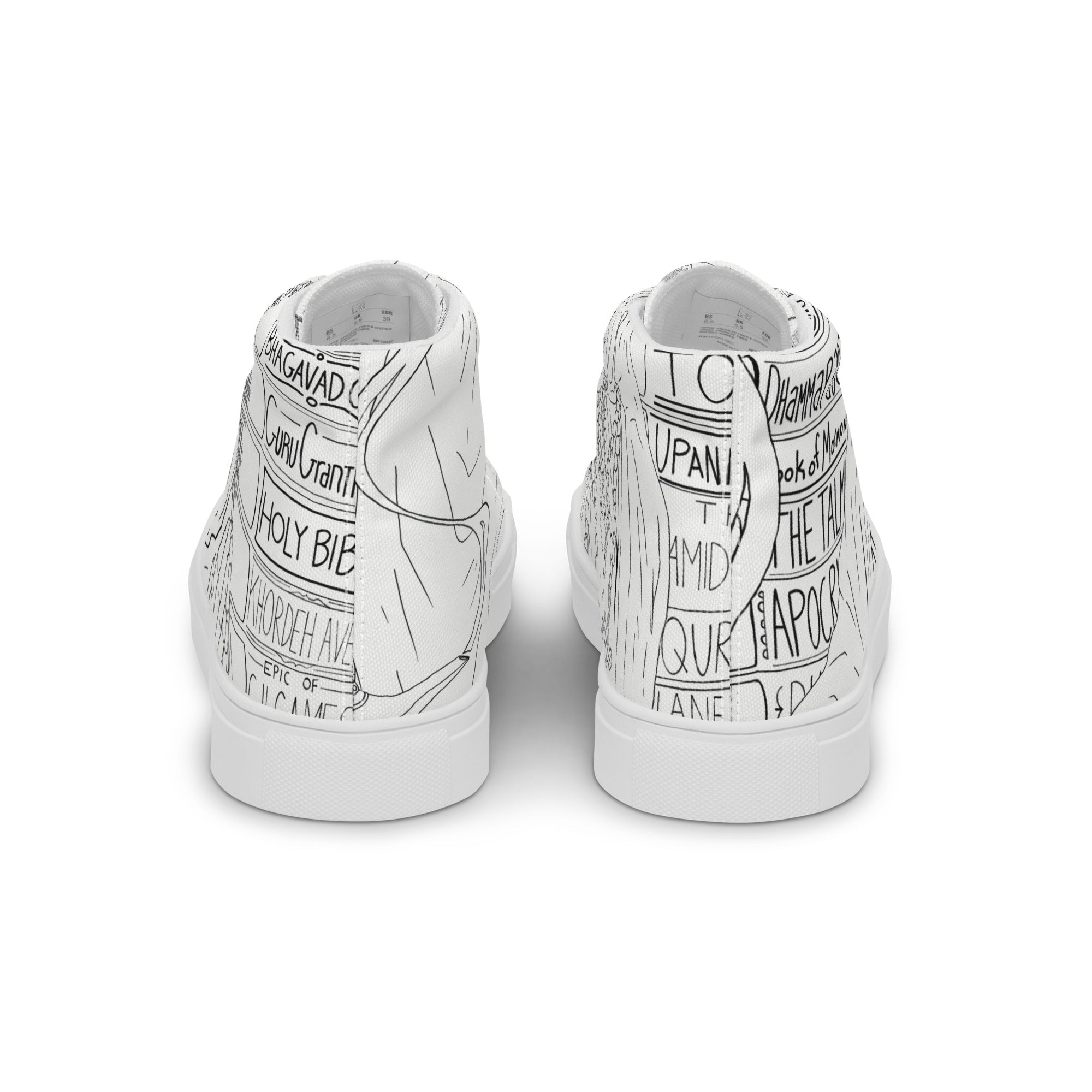 Men’s Anti-theism High Top Shoes