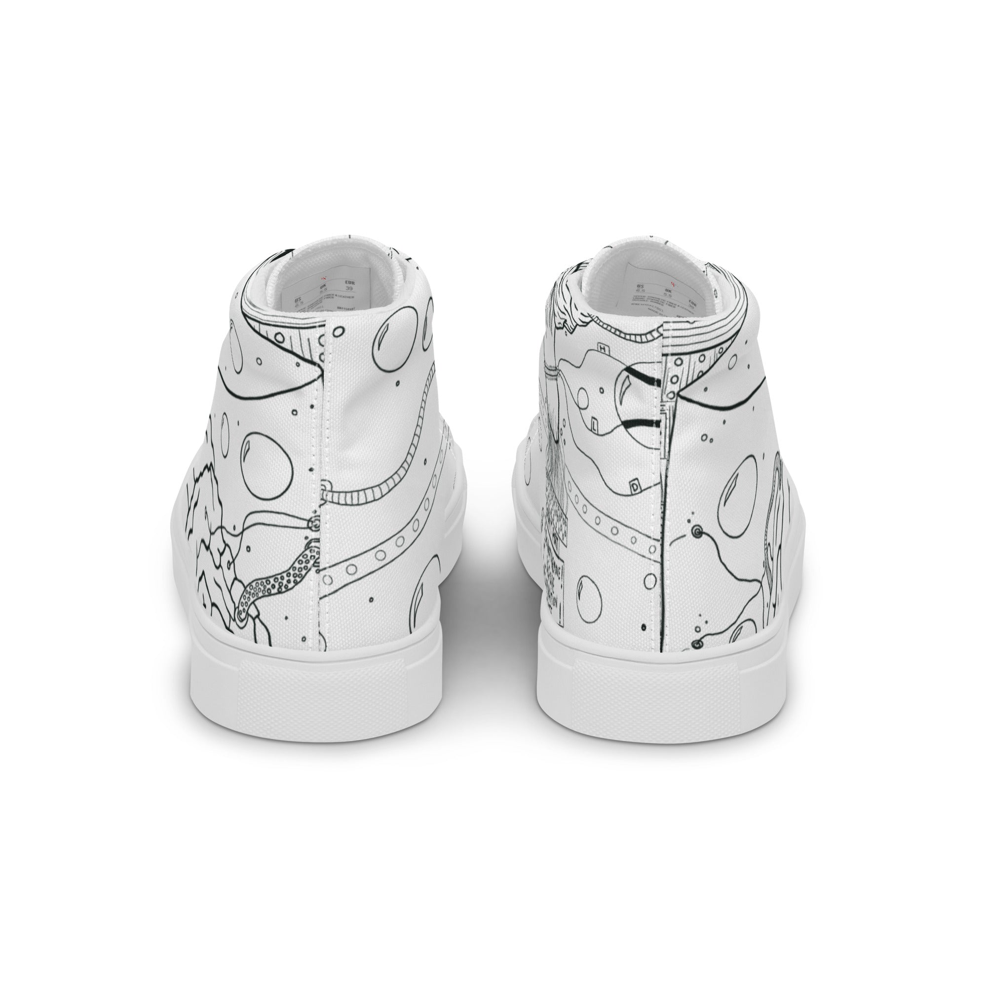 Women’s Brain In a Vat High Top Shoes