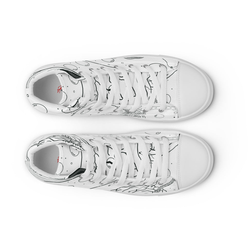 Women’s Brain In a Vat High Top Shoes