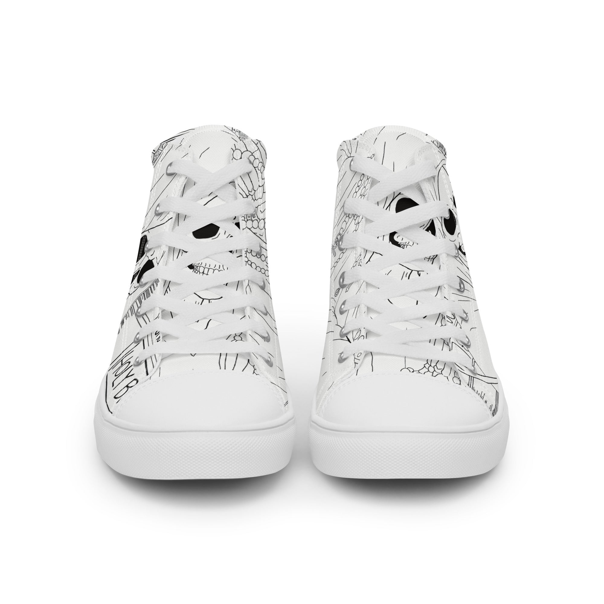 Men’s Anti-theism High Top Shoes