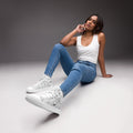 Women’s Tin Foil Hat High Tops