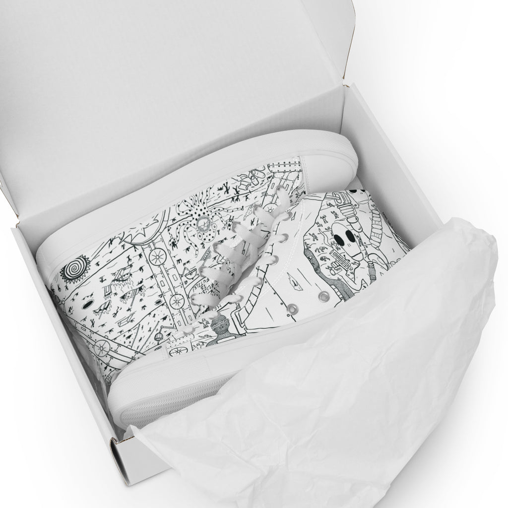 Women’s Alien Invasion High Top Shoe