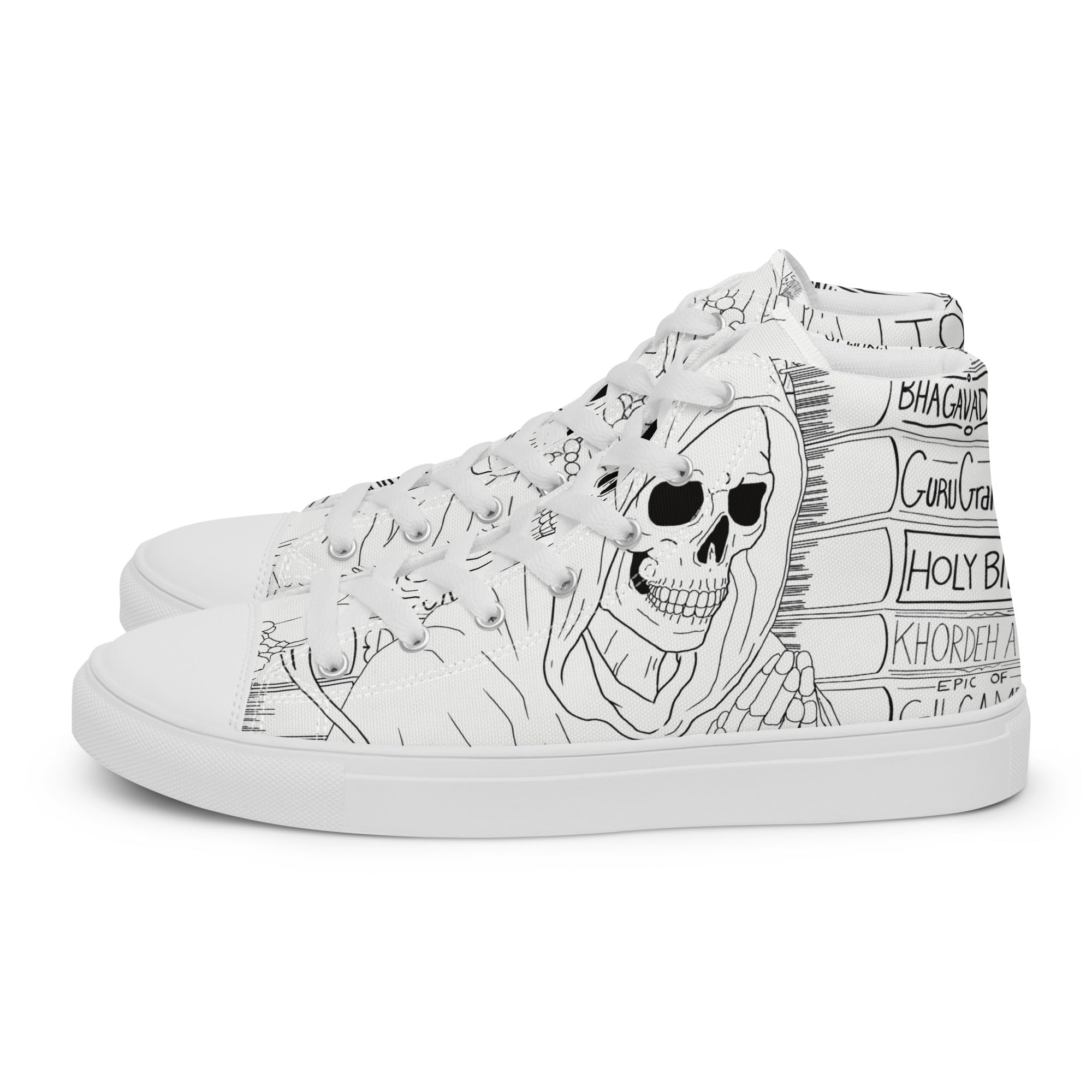 Men’s Anti-theism High Top Shoes