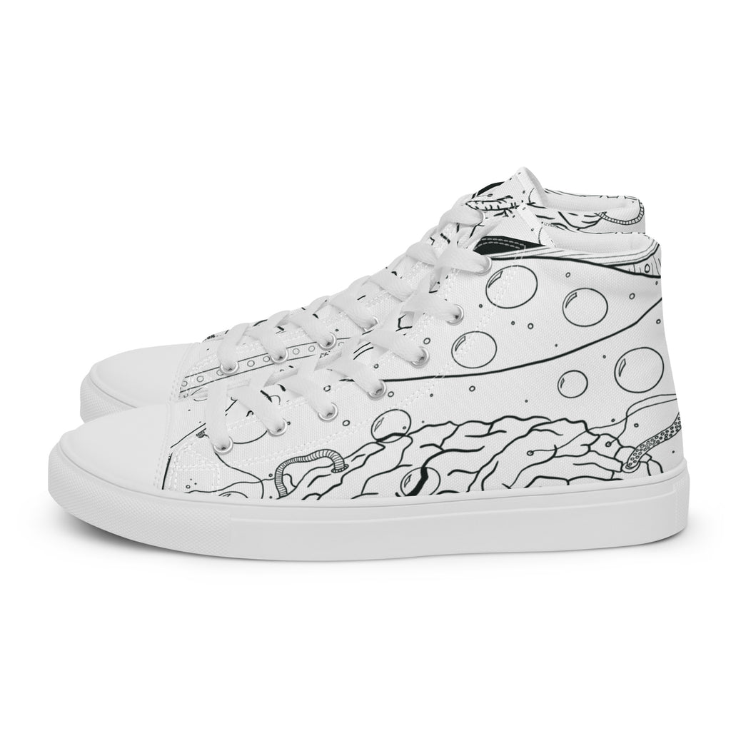 Women’s Brain In a Vat High Top Shoes