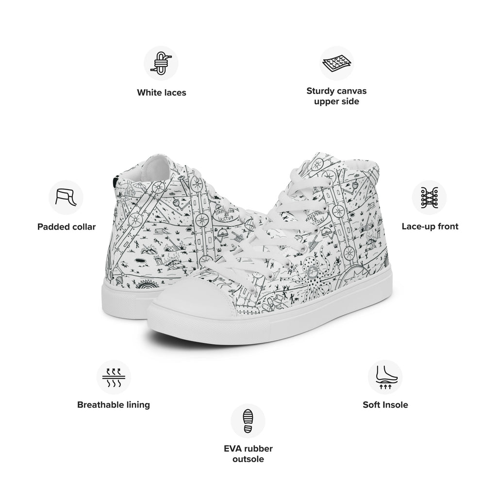 Women’s Alien Invasion High Top Shoe