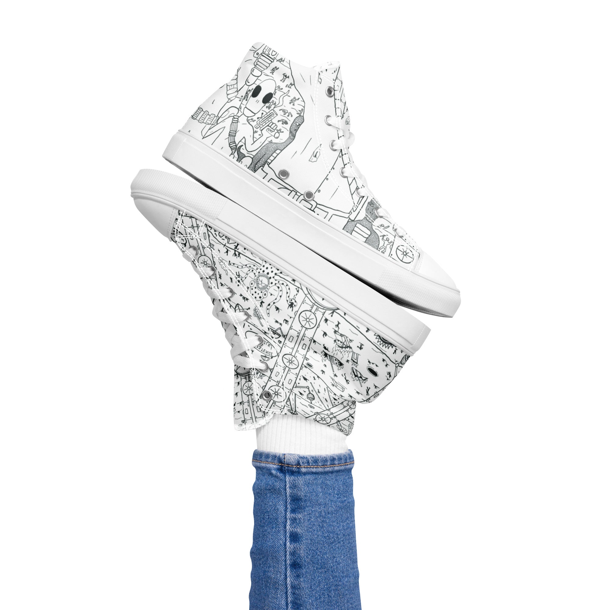 Women’s Alien Invasion High Top Shoe