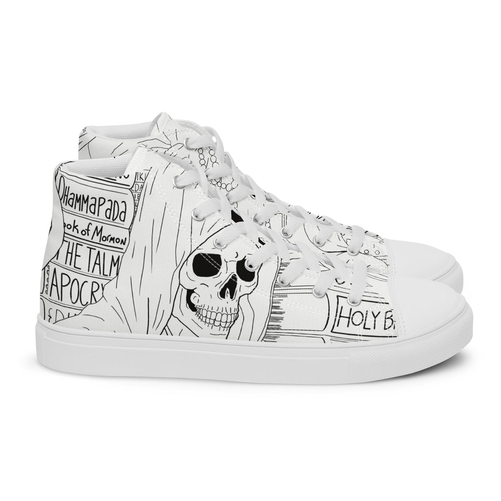 Men’s Anti-theism High Top Shoes