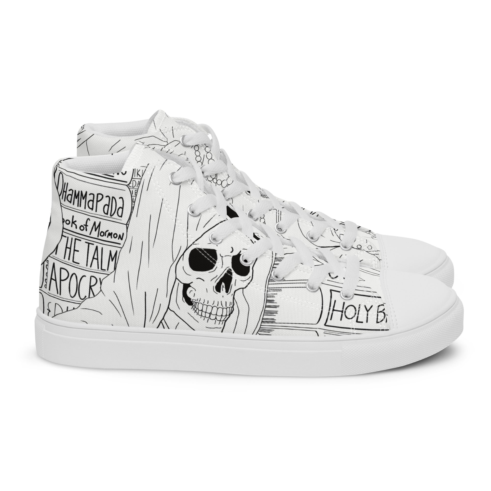 Men’s Anti-theism High Top Shoes