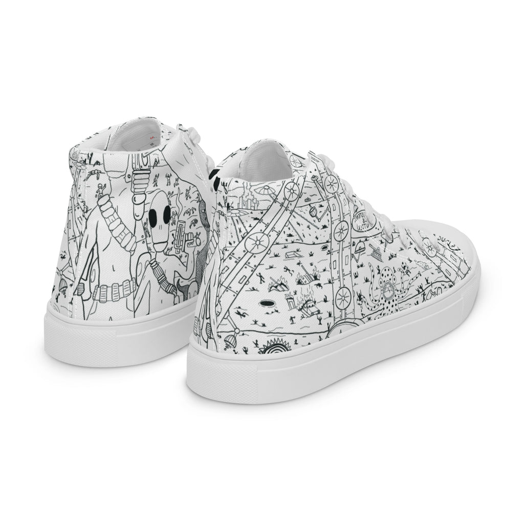 Women’s Alien Invasion High Top Shoe