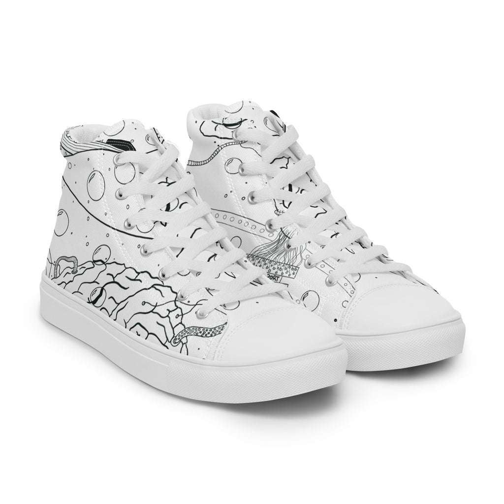 Women’s Brain In a Vat High Top Shoes