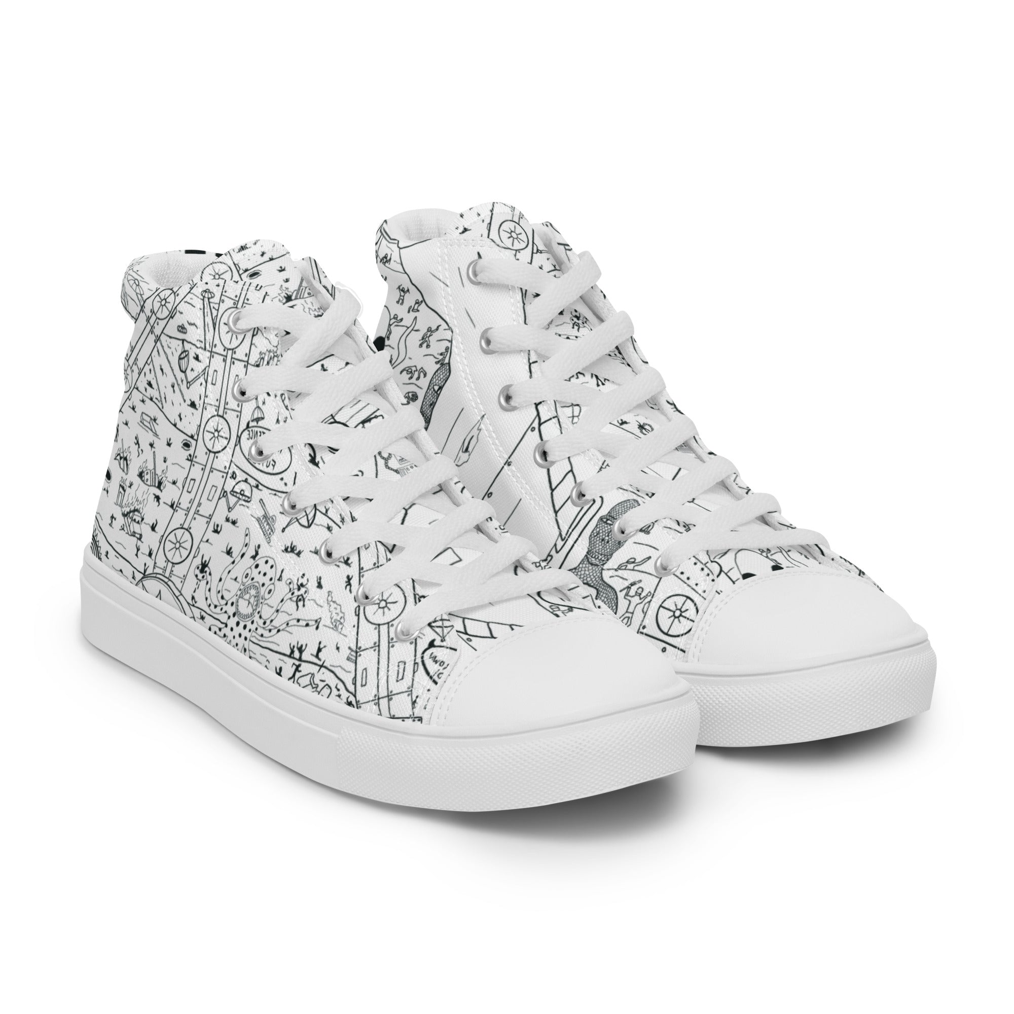 Women’s Alien Invasion High Top Shoe